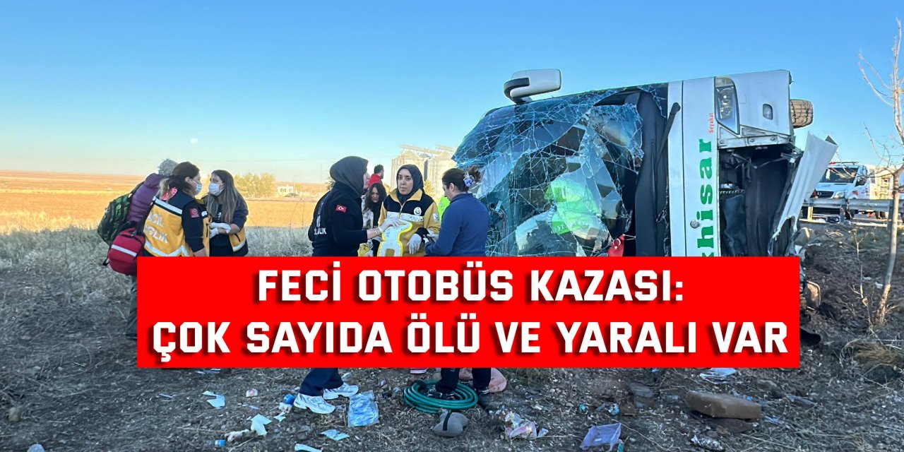 Feci otobüs kazası: 6 ölü, 29 yaralı