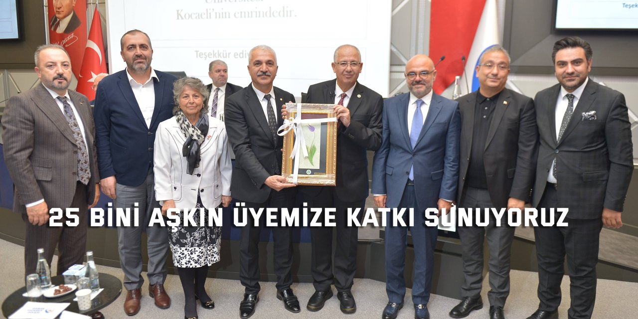 25 bini aşkın üyemize katkı sunuyoruz