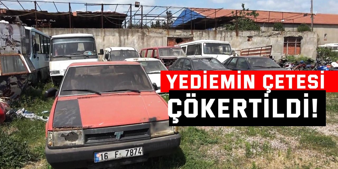 Yediemin çetesi çökertildi!