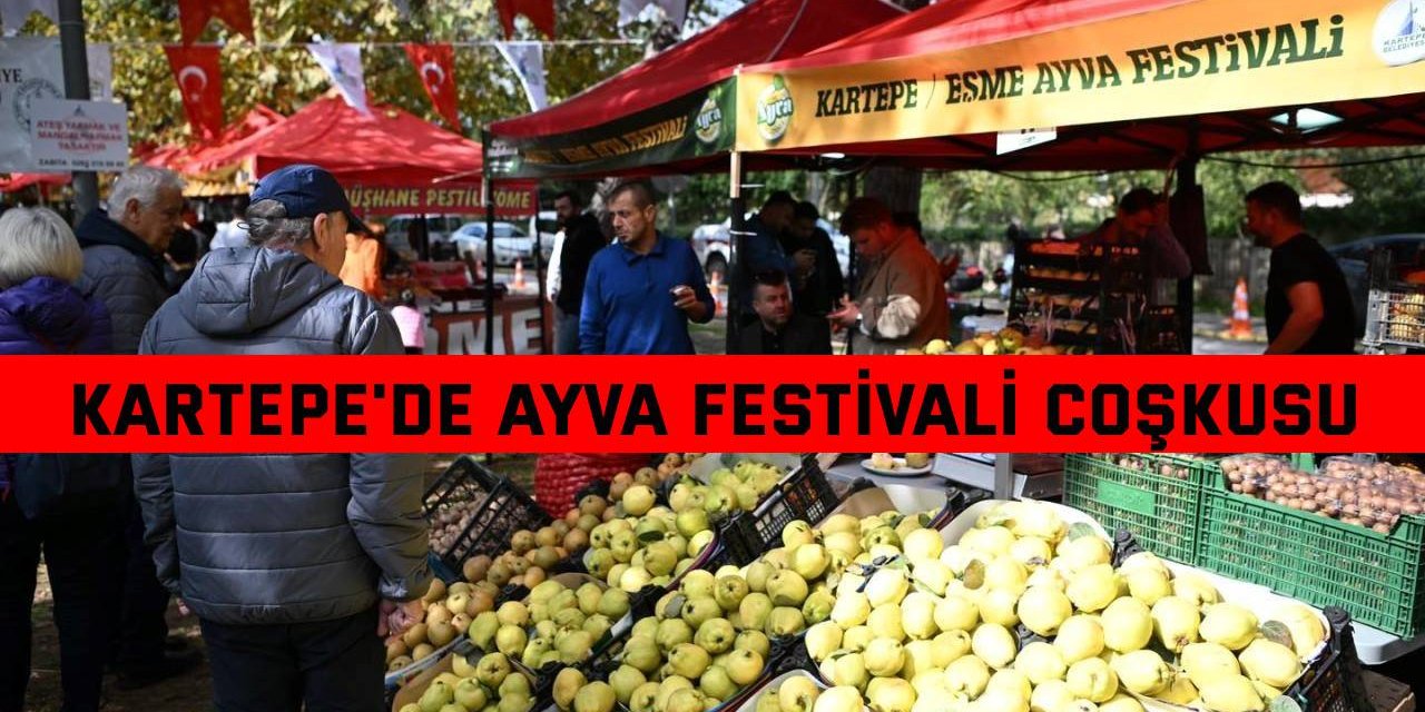 Kartepe'de ayva  festivali coşkusu