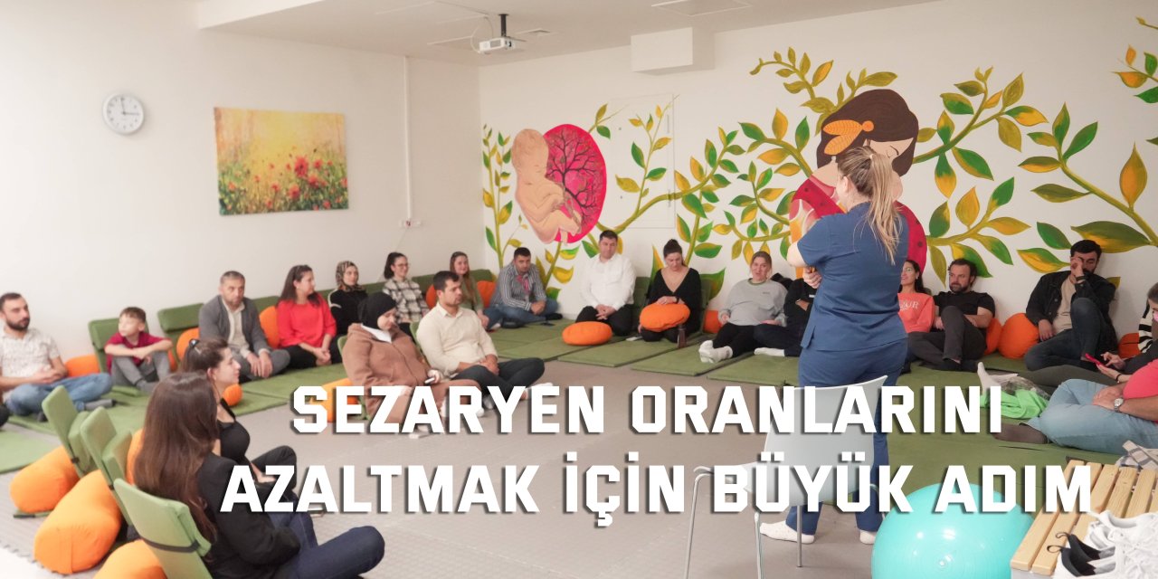 Sezaryen oranlarını azaltmak için büyük adım