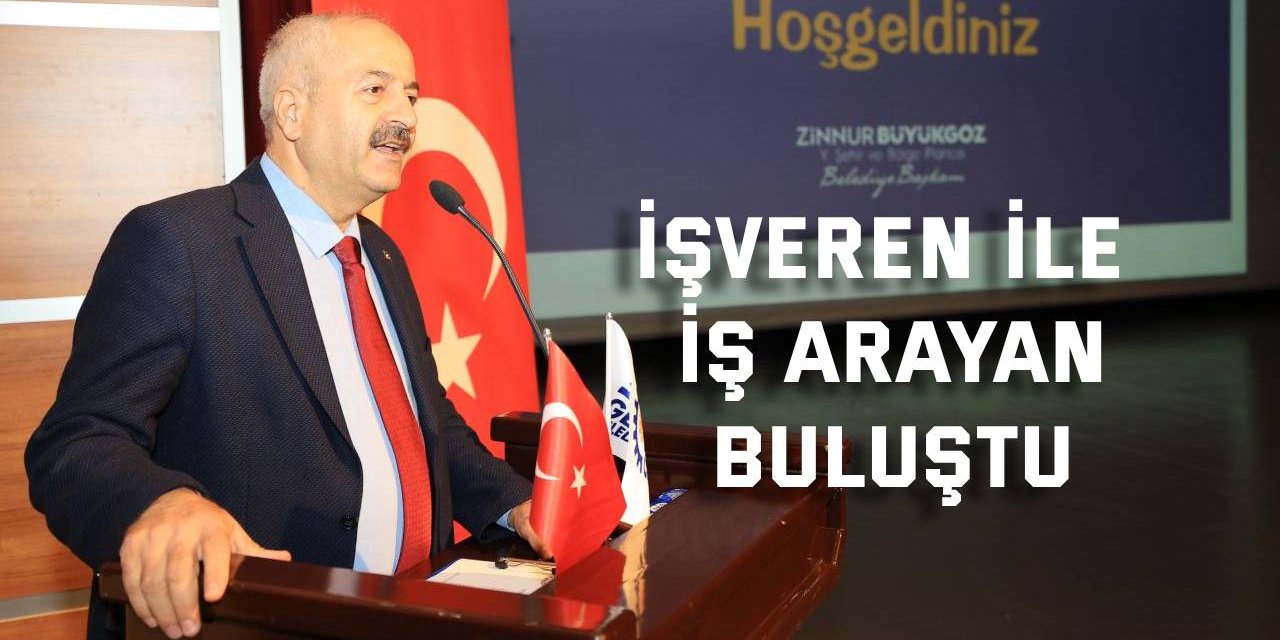 İşveren ile iş arayan buluştu