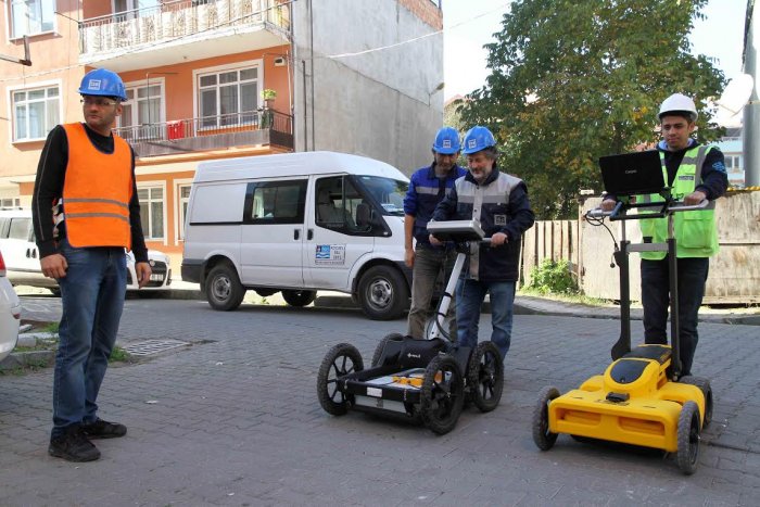 İSU, yerin altını da görüntülüyor