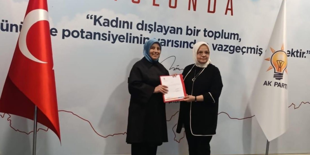 AK Parti Darıca Kadın Kolları  Başkanlığına Yeni Başkan