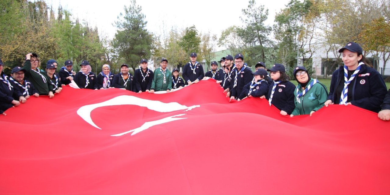 Özel çocukların Cumhuriyet coşkusu