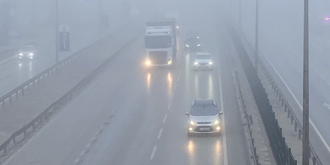 Kocaeli'de yoğun sis etkili