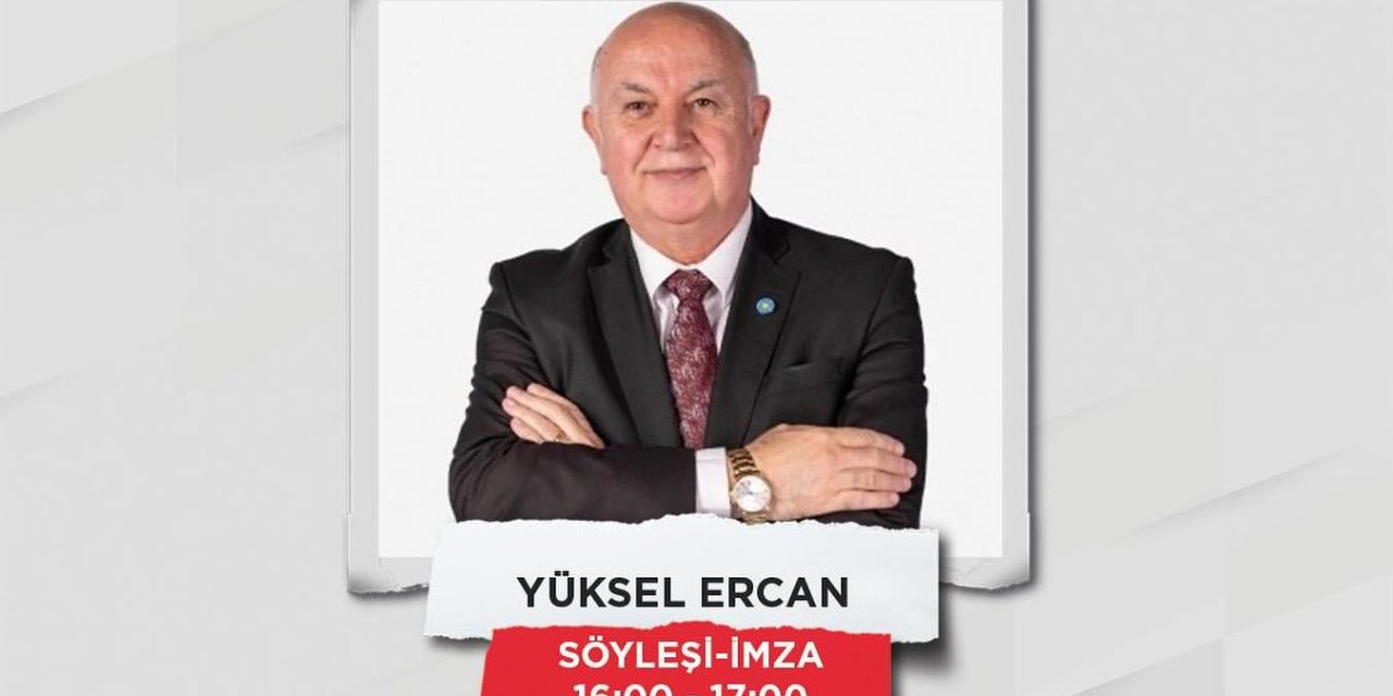 Yüksel Ercan, Niğde kitap fuarında