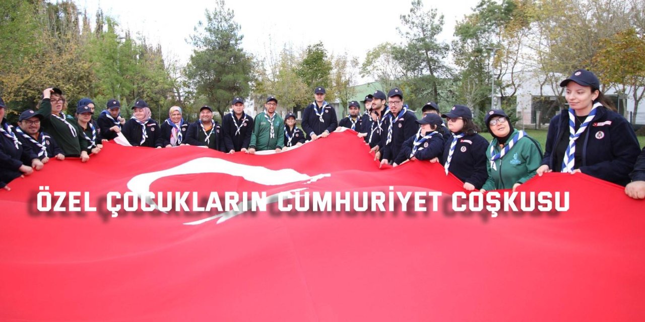 Özel çocukların  Cumhuriyet coşkusu