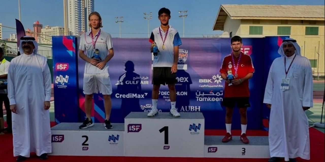 Emirhan Bulut Tenis’te  Dünya 3.sü Oldu