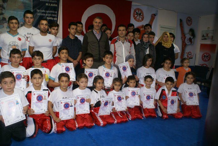 Altaylı sporcularda kuşak heyecanı!