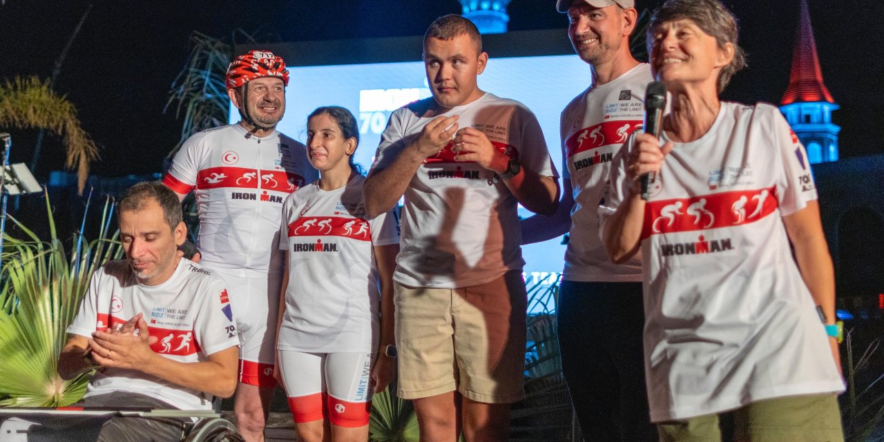 Üç özel sporcu ve Oğuz Ömür, IRONMAN 70.3'te limitleri zorlayacak