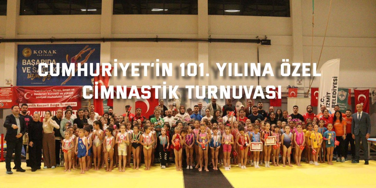 Cumhuriyet’in 101. yılına özel Cimnastik Turnuvası