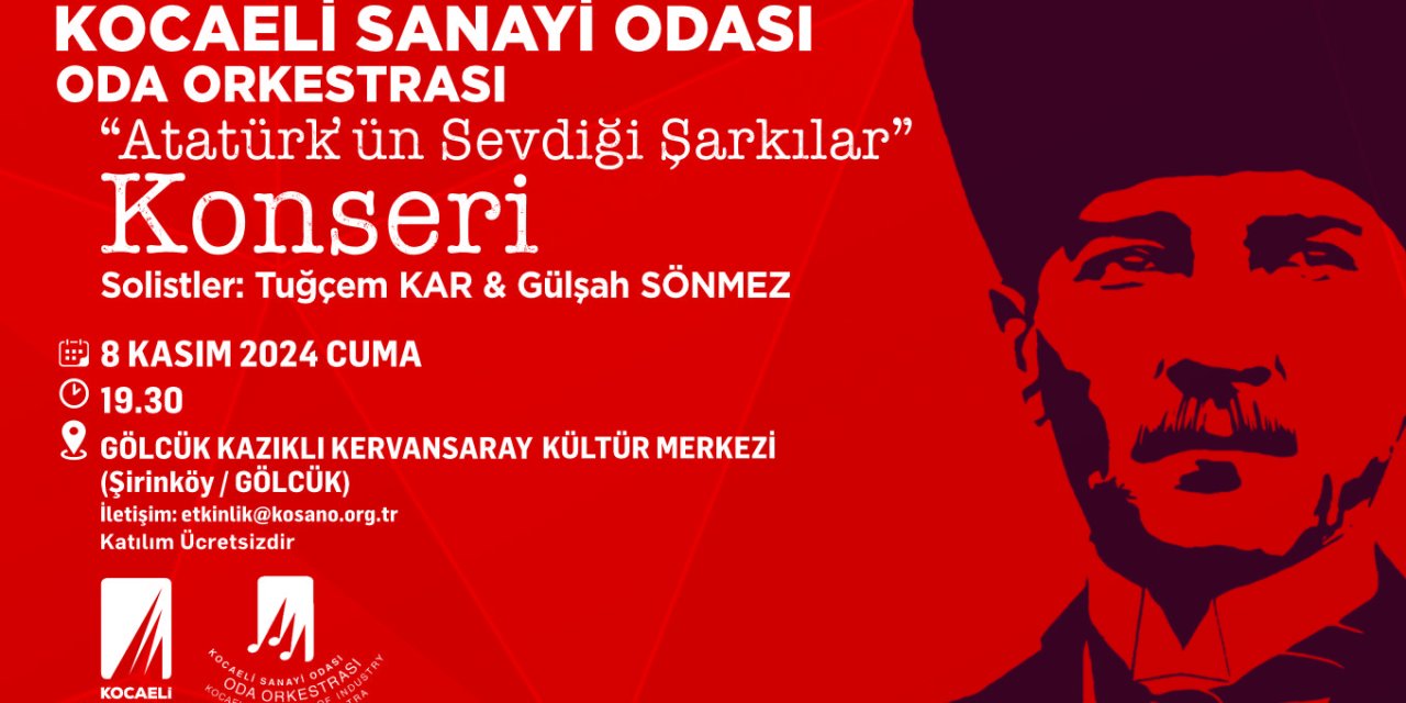 KSO ‘Atatürk’ün Sevdiği Şarkılar Konseri’ düzenliyor