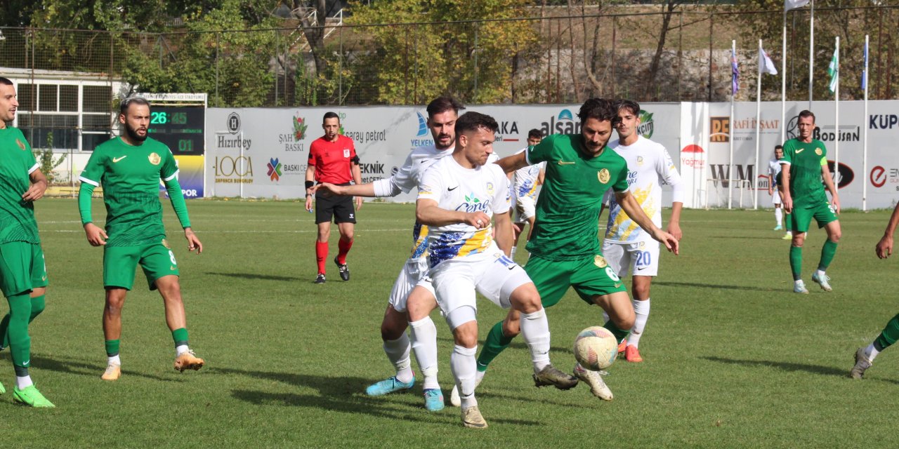 Belediye Derincespor: 1 - Serik Belediyespor: 7