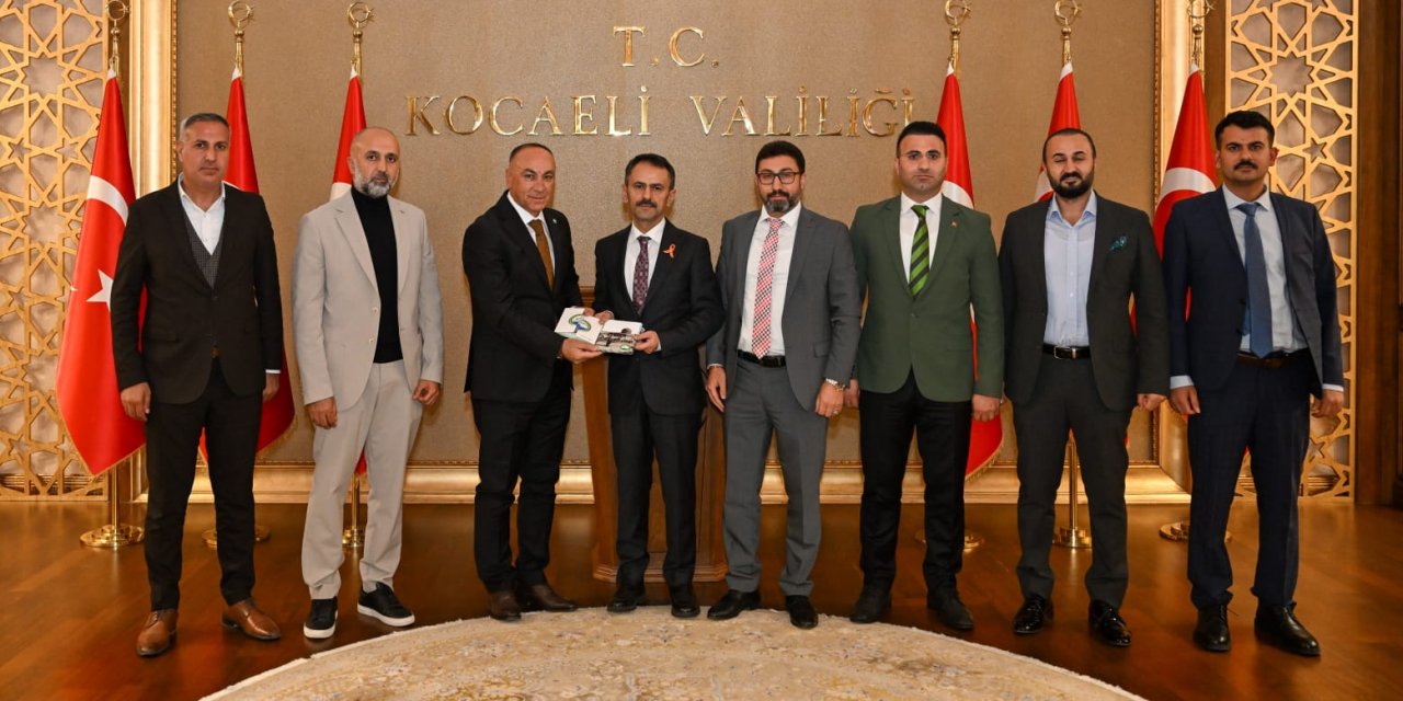 Marmara Iğdırlılar Dernekler  Federasyonu Vali Aktaş’a Ziyaret