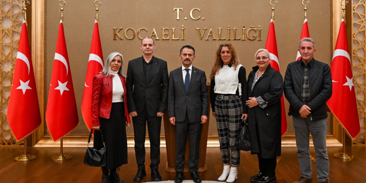 Vali Aktaş, Hayata Dönüş Derneği’ni Kabul Etti