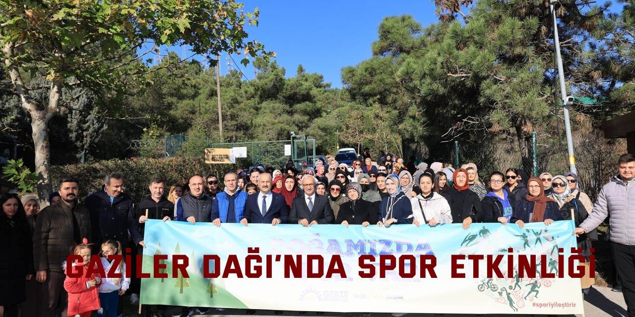 Gaziler Dağı’nda Spor Etkinliği