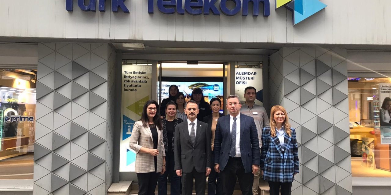 Vali Aktaş’tan Türk  Telekom’a Ziyaret