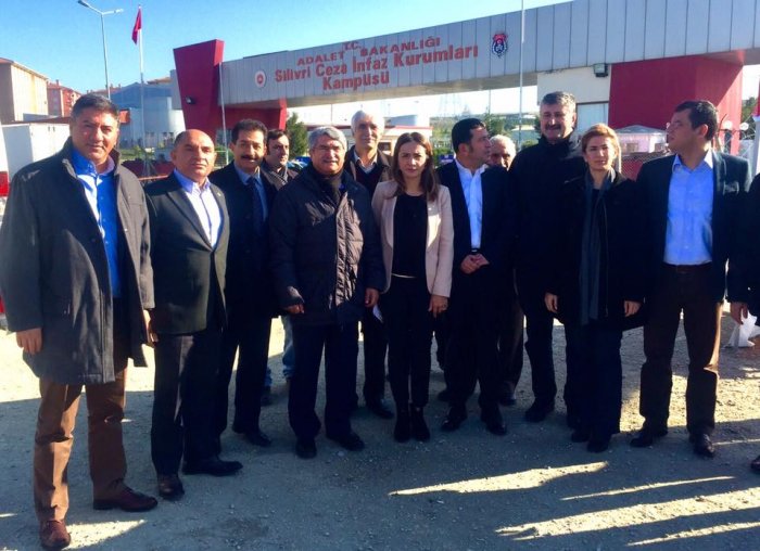 CHP’liler Silivri Cezaevi’nde