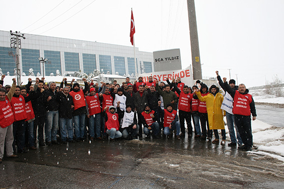 Yeni yıla grevde girdiler!
