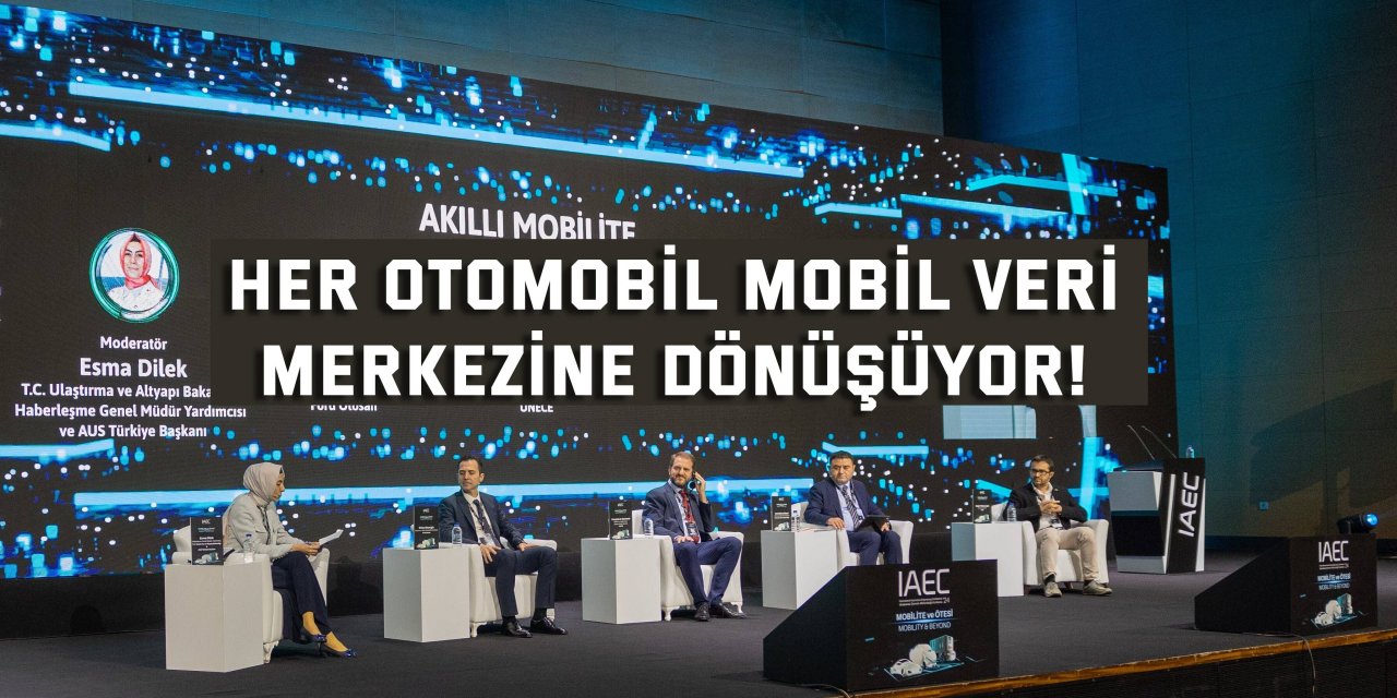 Her otomobil mobil veri  merkezine dönüşüyor!