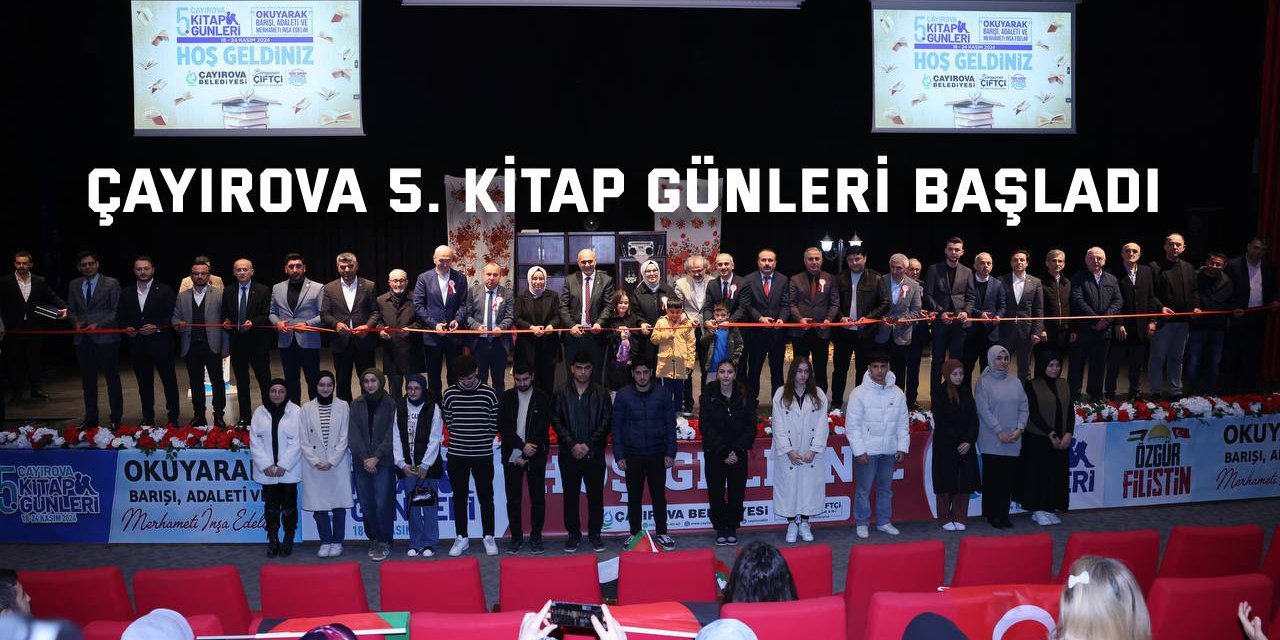 Çayırova 5. Kitap Günleri Başladı