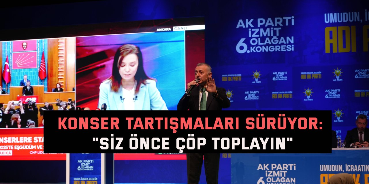 Konser tartışmaları sürüyor: "Siz önce çöp toplayın"