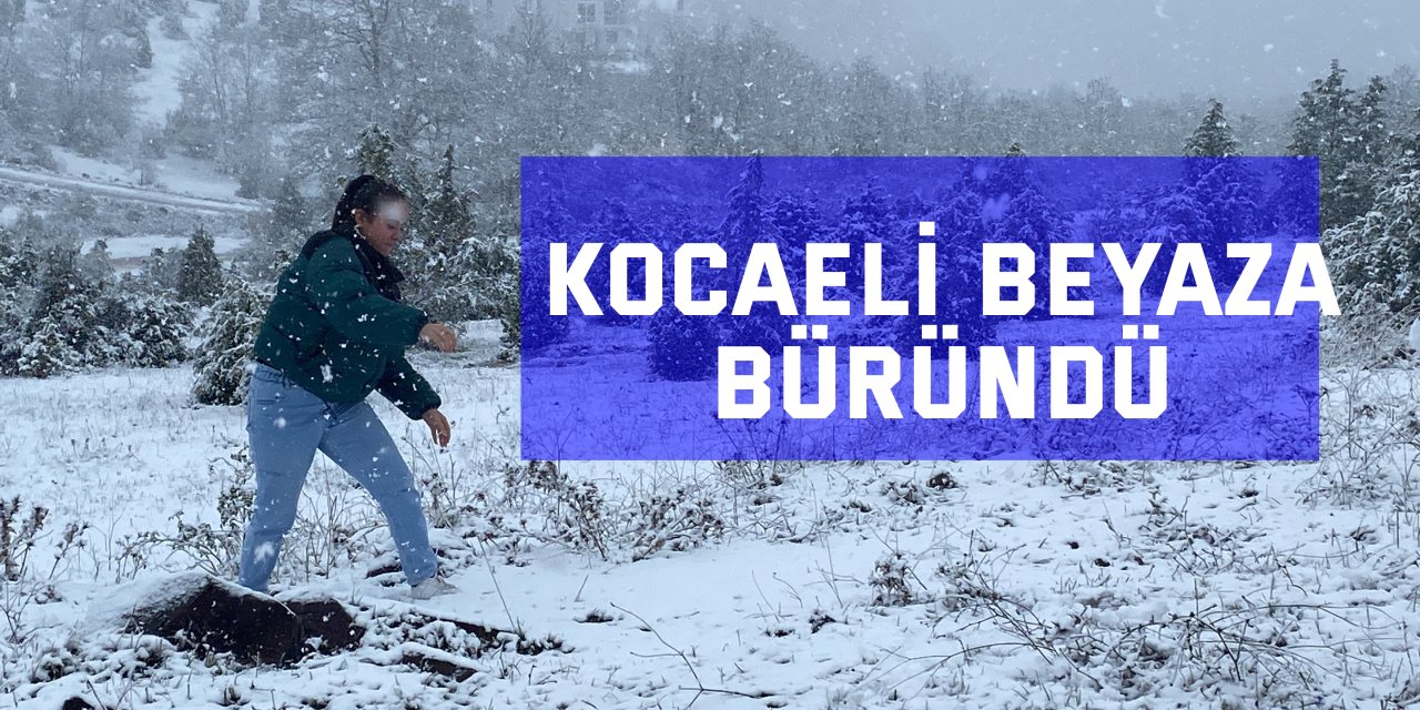 Kocaeli beyaza büründü