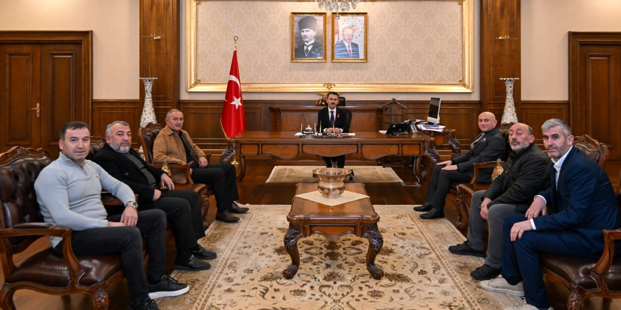 Gebze Karma Oto Sanayi Sitesi  Kooperatifinden Vali Aktaş’a Ziyaret