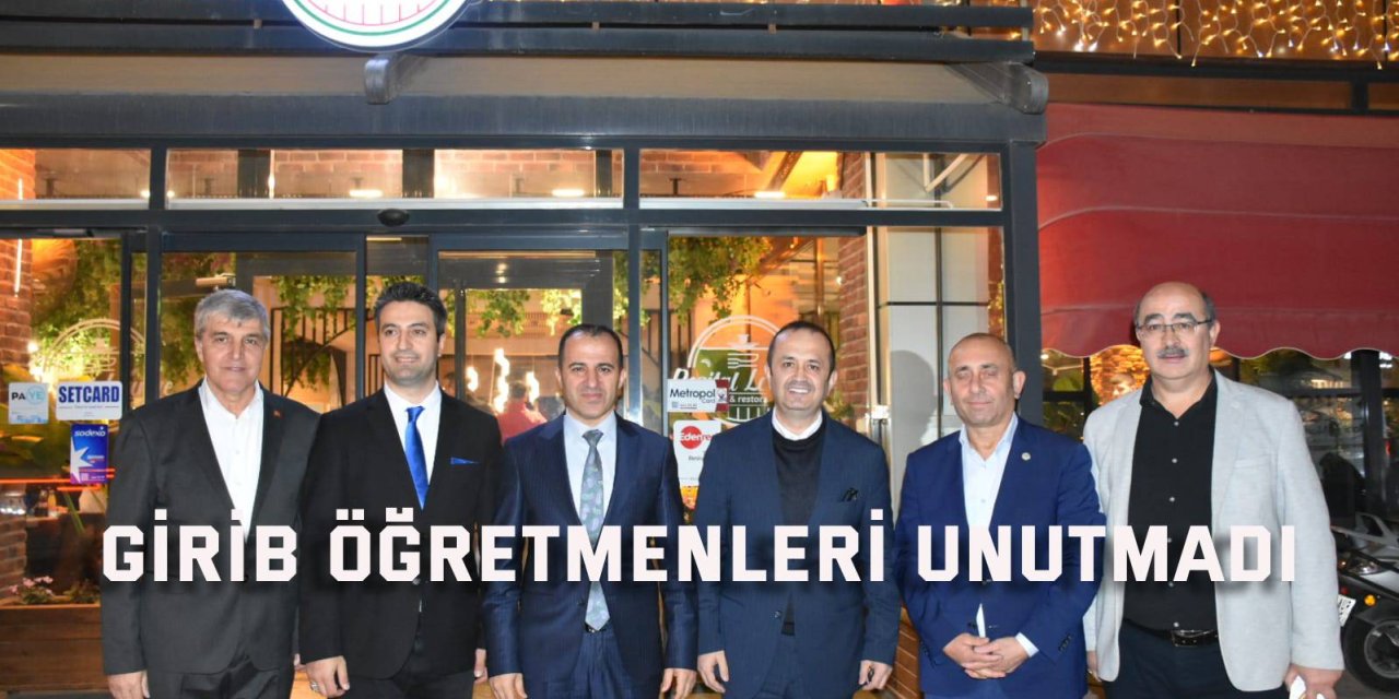 GİRİB öğretmenleri unutmadı