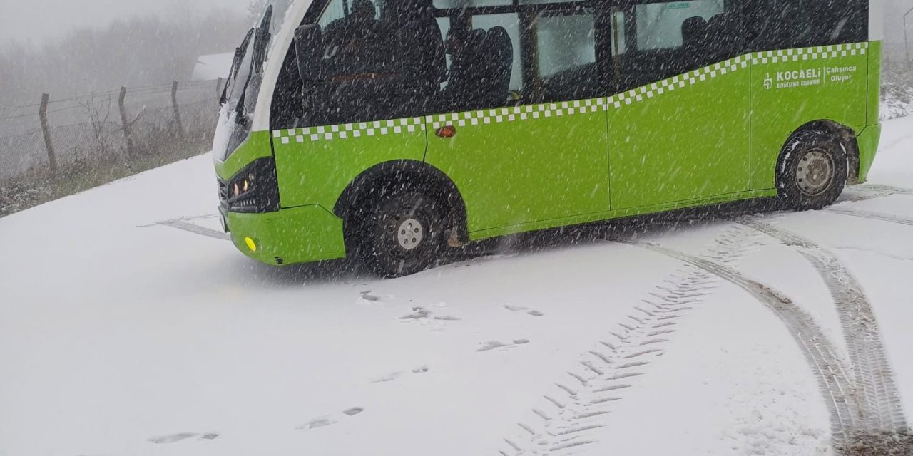 Aracınız Yok Mu? Kocaeli’de Kar Keyfi İçin En İyi Toplu Taşıma Hatları