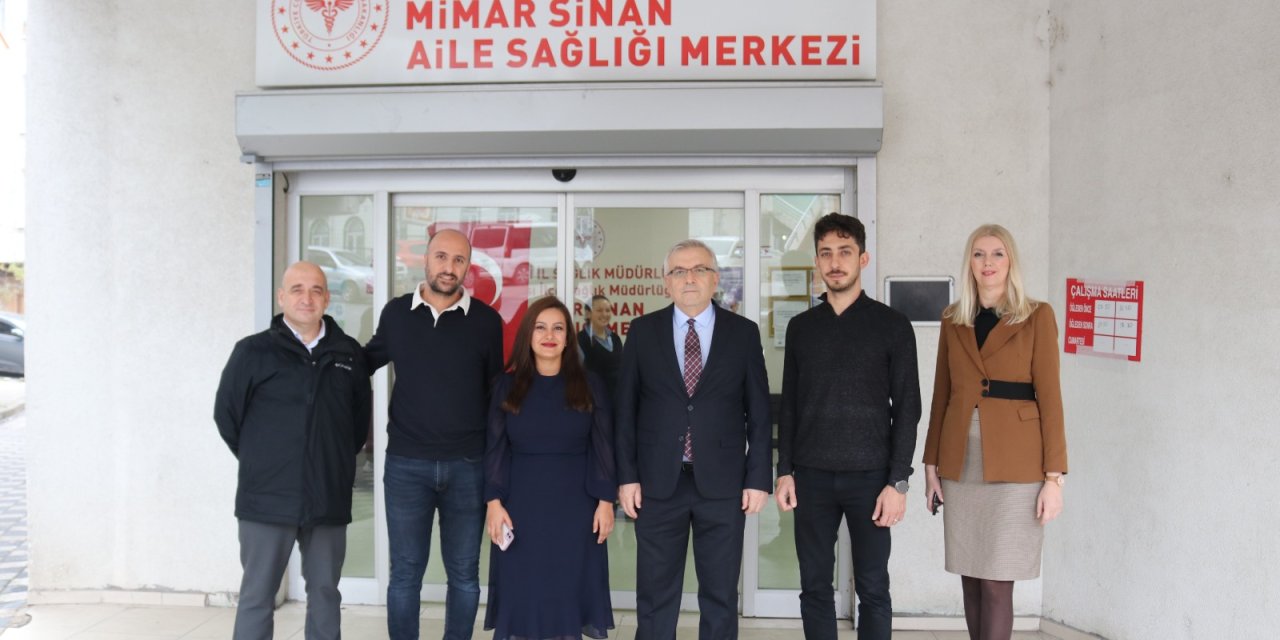 İl Sağlık Müdürü Pehlevan’dan  Aile Sağlığı Merkezlerine Ziyaret