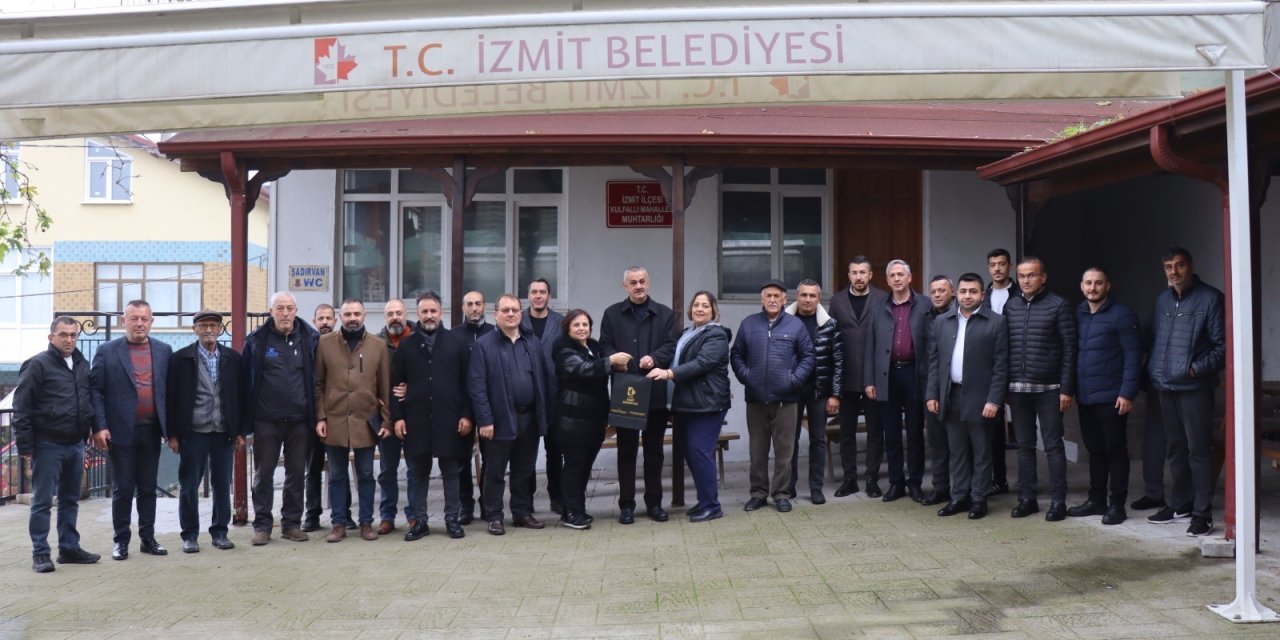 İzmit Belediyesi mahalle sakinlerini dinledi