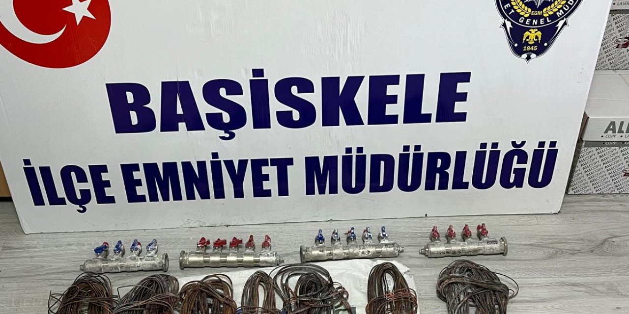 175 Bin TL'lik inşaat malzemesi ile suçüstü yakalandı!