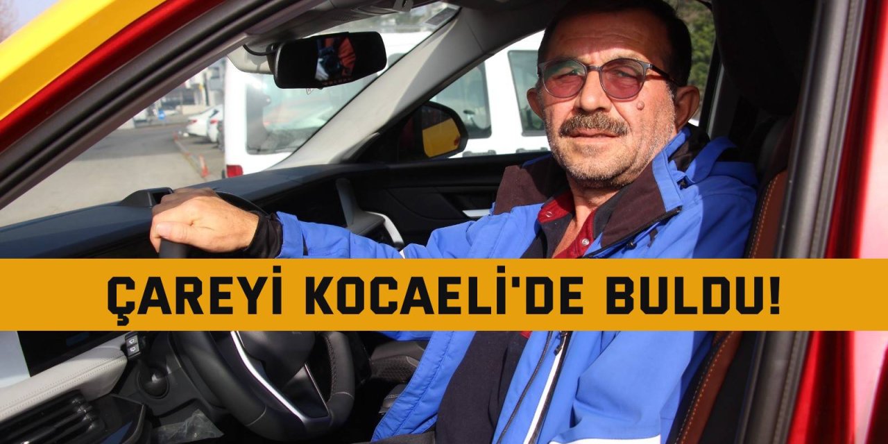 Çareyi Kocaeli'de buldu!