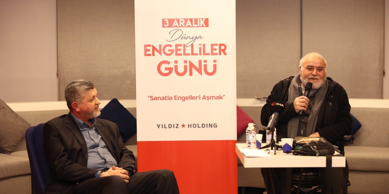 Yıldız Holding, sanatla engelleri  aşan bir hikayeye  tanıklık etti