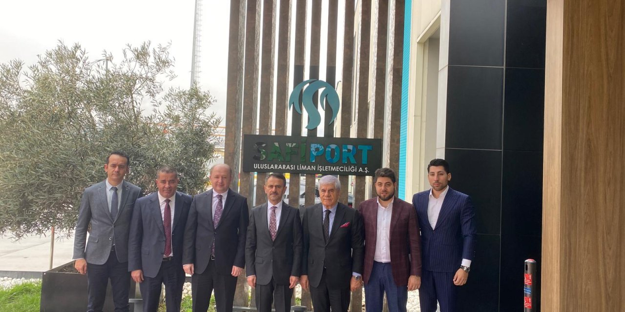 Vali Aktaş, Safiport Limanını Ziyaret Etti