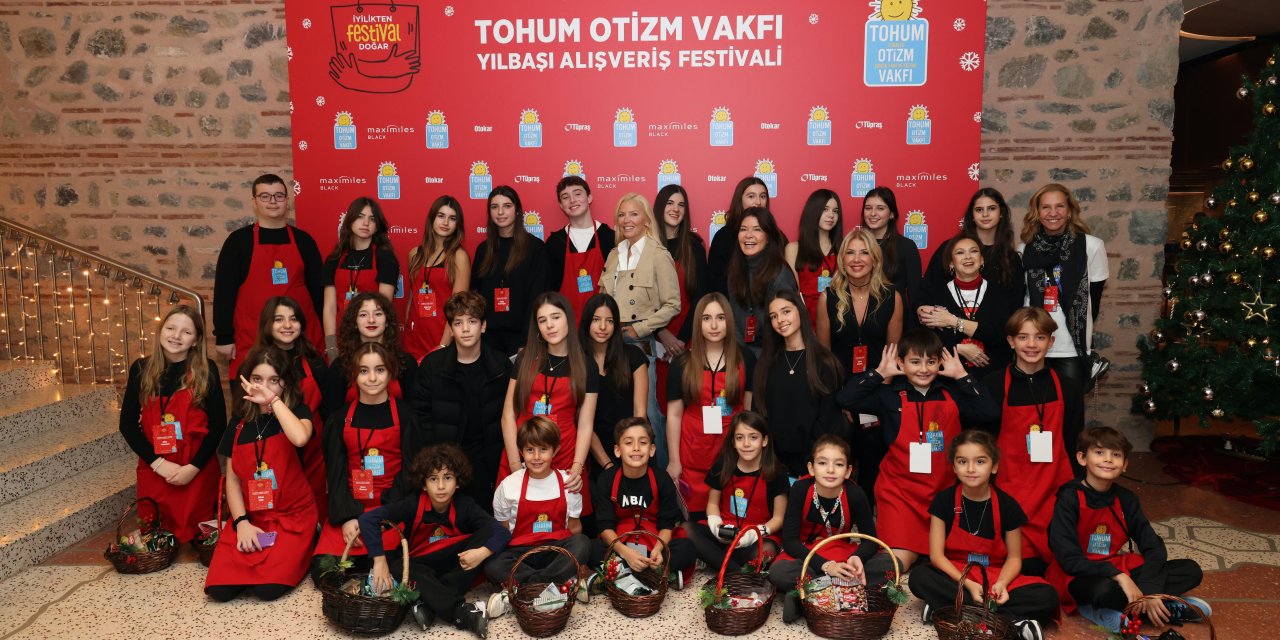Tohum Otizm Vakfı’nın Geleneksel Yılbaşı Alışveriş Festivali