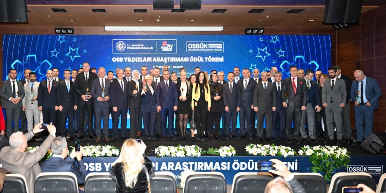 OSBÜK OSB Yıldızları Ödül Töreni