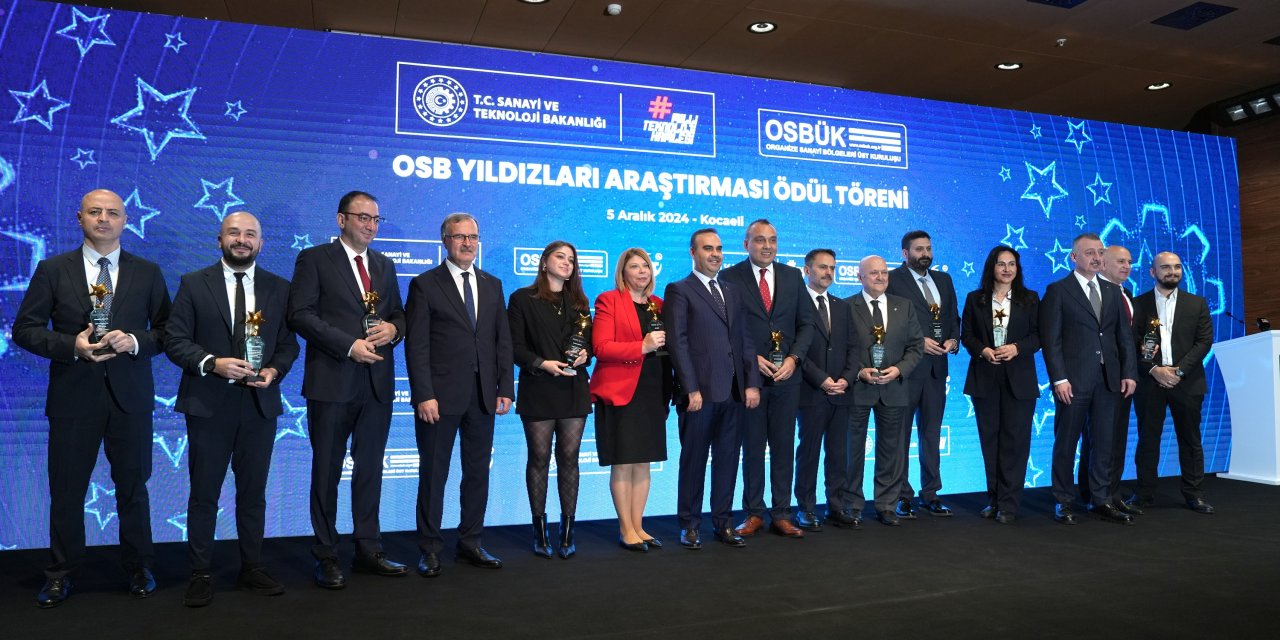 GOSB firmaları ödül aldı