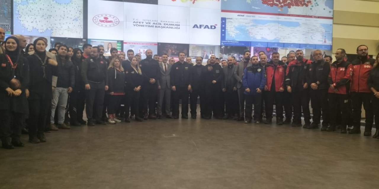 Büyükşehir afet alanında da öncü