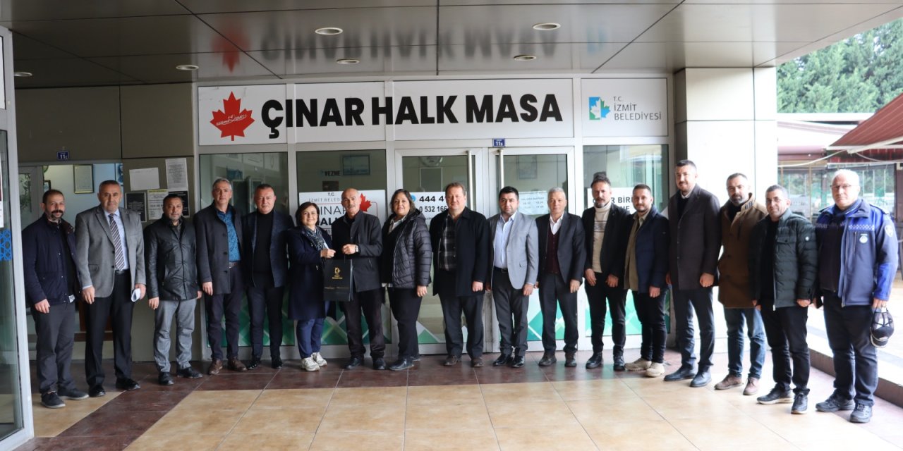 İzmit Belediyesi ihtiyaçları yerinde tespit ediyor