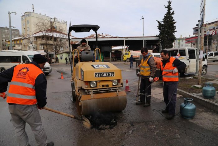 Fen işlerinden asfalt çalışmaları