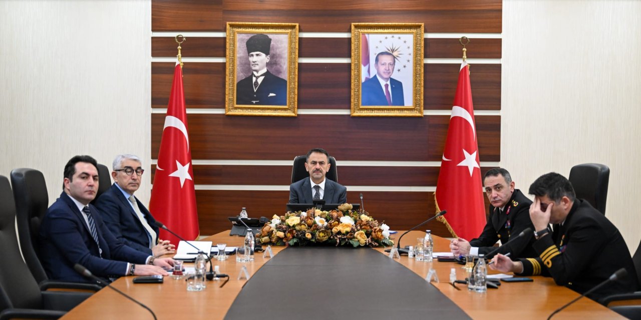 Vali İlhami Aktaş, Toplantıya Katıldı