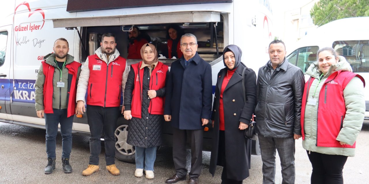 İzmit Belediyesi, Camii cemaati ile buluştu