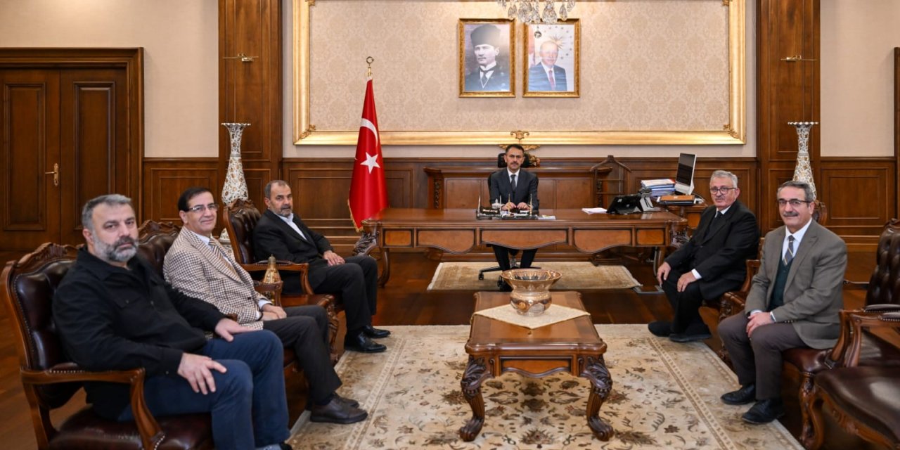 Muşlulardan Vali Aktaş’a “Tebrik” Ziyareti