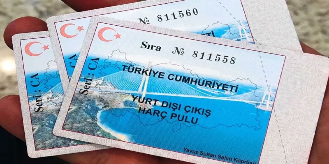Yurt dışı çıkış harcında pulla ödeme devri bitiyor!