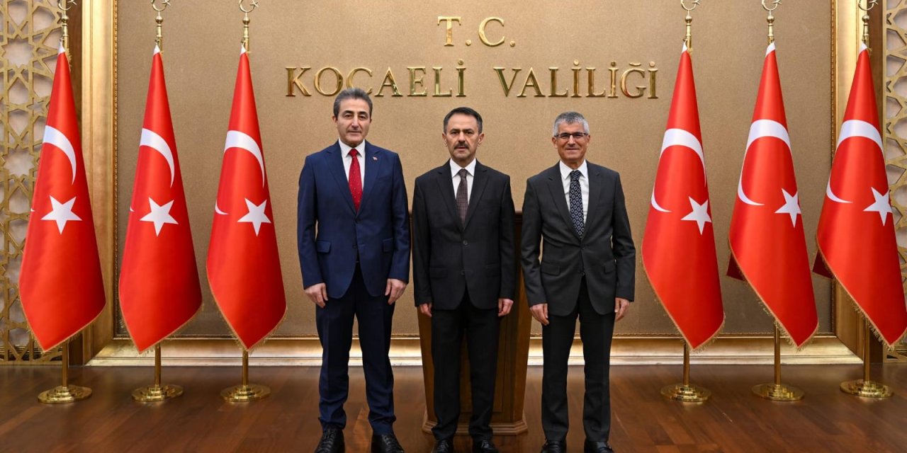 Vali İlhami Aktaş'ı Ziyaret Ettiler