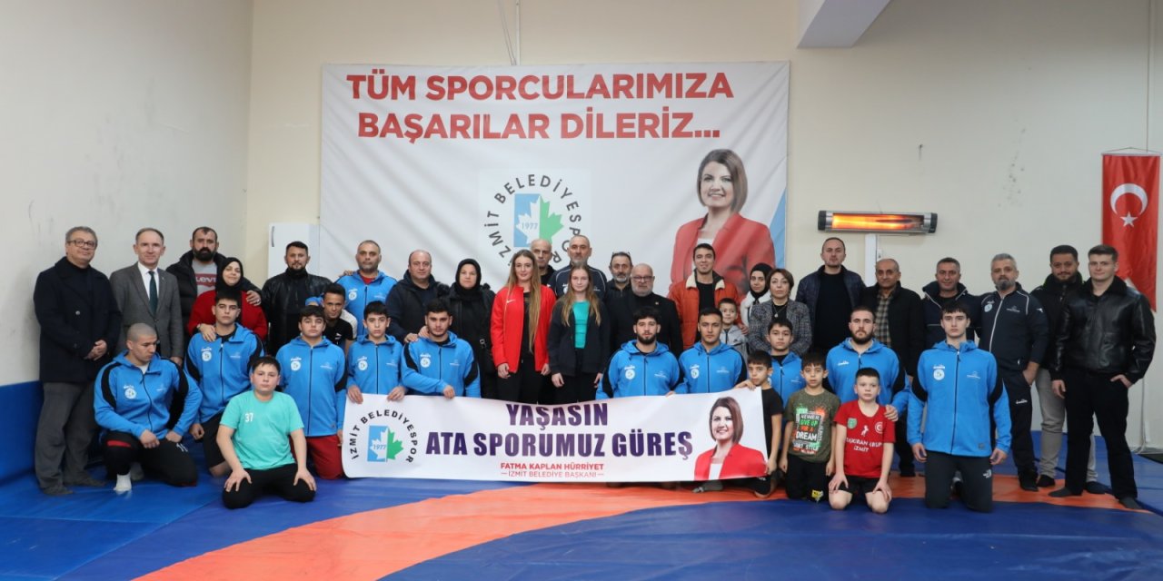 İzmit Belediyespor Güreş Okulu eğitimlerine başladı