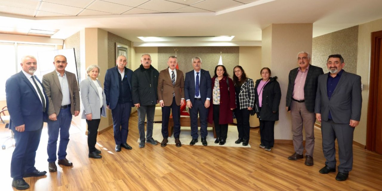 Körfez Cemevi’nden Büyükakın’a ziyaret